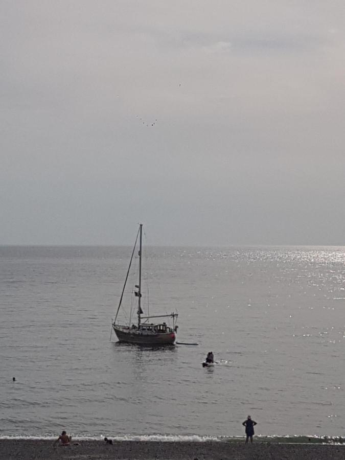Lovely Seafront 2 Bed Flat In Aberystwyth Bagian luar foto