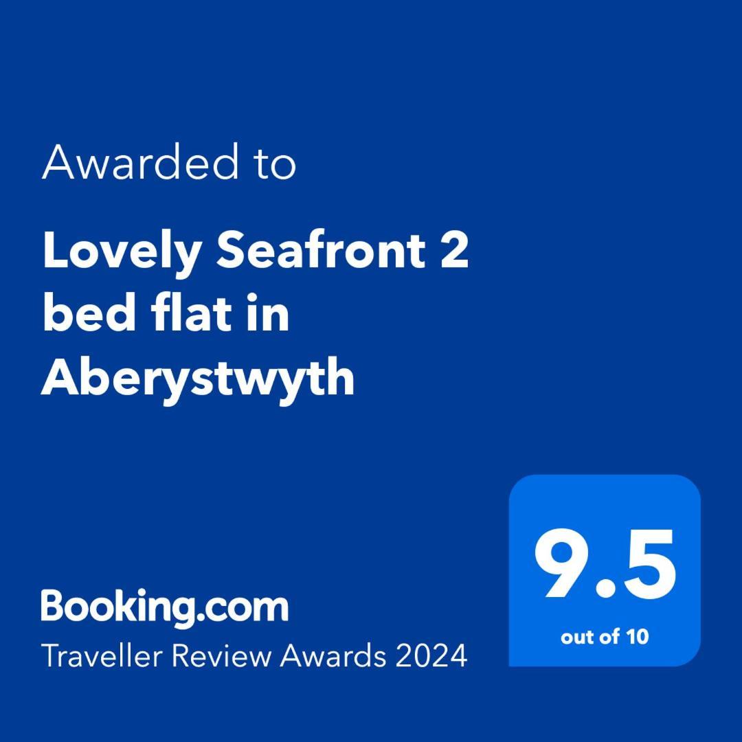 Lovely Seafront 2 Bed Flat In Aberystwyth Bagian luar foto